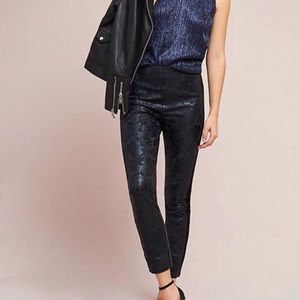 NWT Anthropologie essential skinny tuxedo pants.
